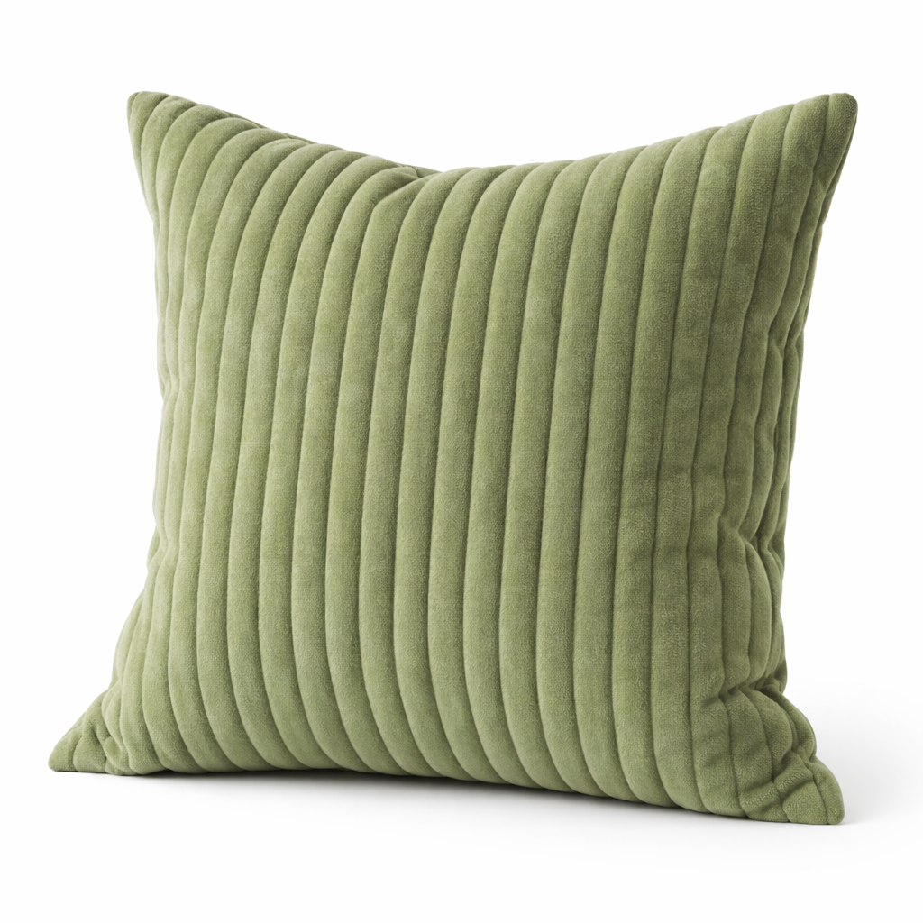 Pillow- Soft Sage Green Corduroy Pillow